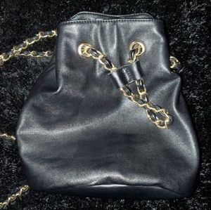 Faux leather bag